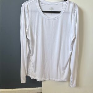 Underscrub White Long Sleeve Shirt